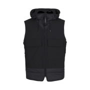 C.P. Company Shell-R Mixed Goggle Vest Black - 22FW