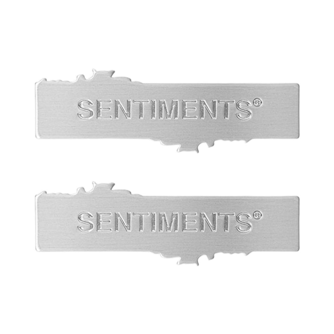 NO566S Sentiments No.566 Hair Pin 2Set Silver