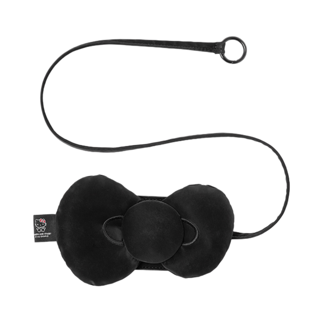 조셉앤스테이시 헤이즈 백참 헬로키티 리본 블랙