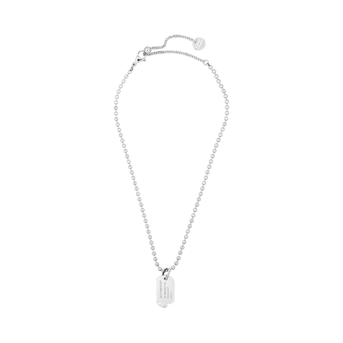 no517 Sentiments No.517 Small Necklace Silver