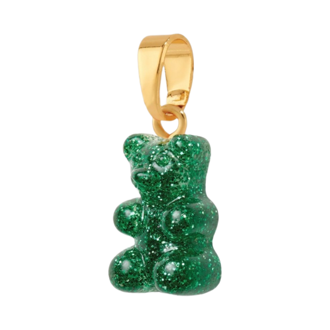 - Crystal Haze Nostalgia Bear with Classic Connector Gold Green Haze