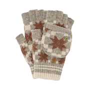 (W) Vivienne Westwood Orb Logo Mitten Cover Gloves Gray