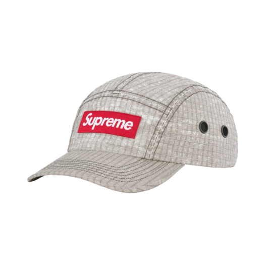 Supreme Distressed Ripstop Camp Cap Stone - 23FW