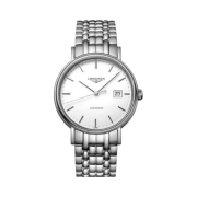 Longines Presence Quartz 38mm Stainless Steel White