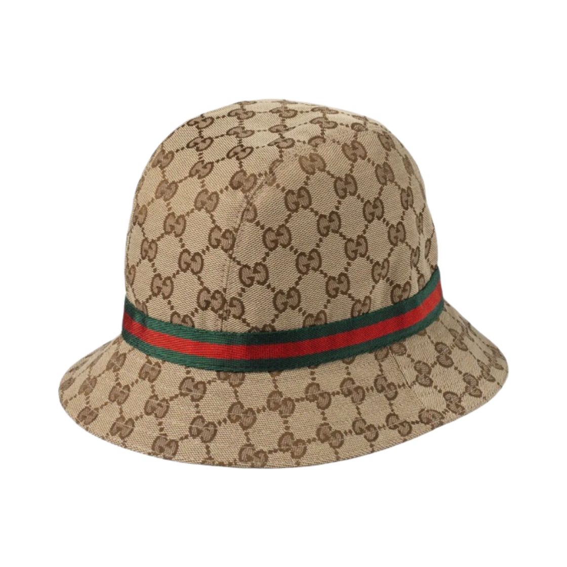 (키즈) 구찌 오리지널 GG 페도라 베이지 에보니 레드((Kids) Gucci Original GG Fedora Beige Ebony Red) - 2