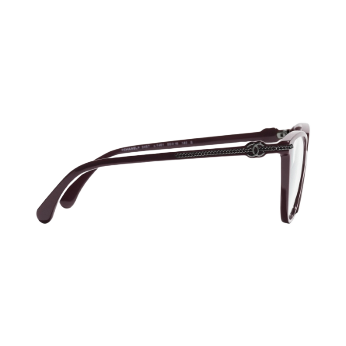 샤넬 캣아이 프레임 아세테이트 & 버건디(Chanel Cat Eye Eyeglasses Acetate & Burgundy) - 3