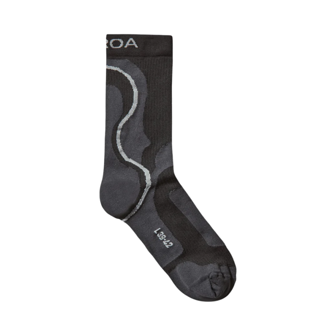 로아 테크니컬 삭스 블랙(Roa Technical Socks Black) - 1