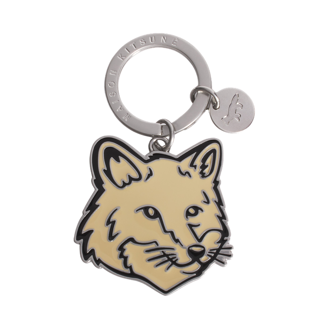 메종 키츠네 볼드 폭스 헤드 키링 썬 키스(Maison Kitsune Bold Fox Head Keyring Sun Kiss)