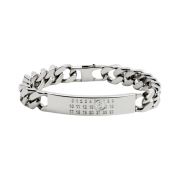 (W) MM6 Maison Margiela Classic Chain Bracelet Palladium (2025 Ver.)