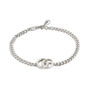 Gucci GG Marmont Chain Bracelet 925 Sterling Silver