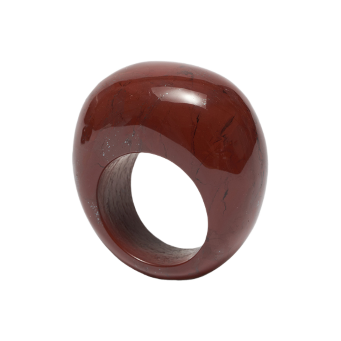FV24C_RI01BR0 FARVEN Jasper Ring Brick Red