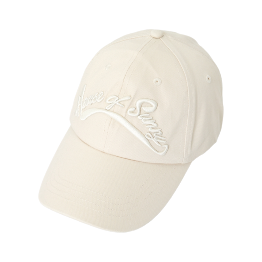 - House Of Sunny Courtside Ball Cap Ivory
