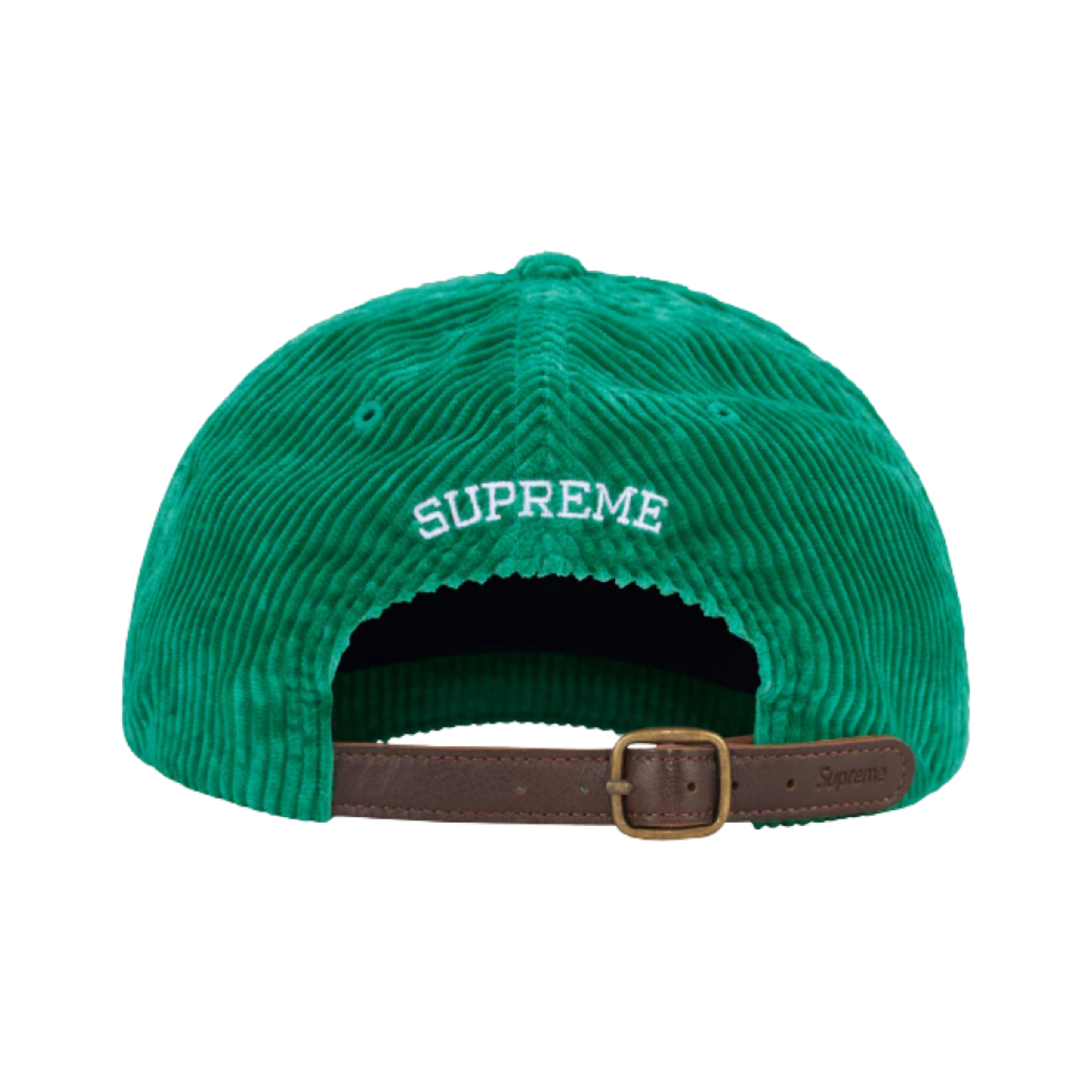 슈프림 코듀로이 S 로고 6-패널 그린 - 24FW(Supreme Corduroy S Logo 6-Panel Green - 24FW) - 2