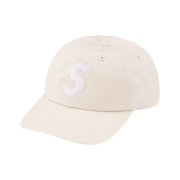 Supreme Pigment Print S Logo 6-Panel Natural - 23FW
