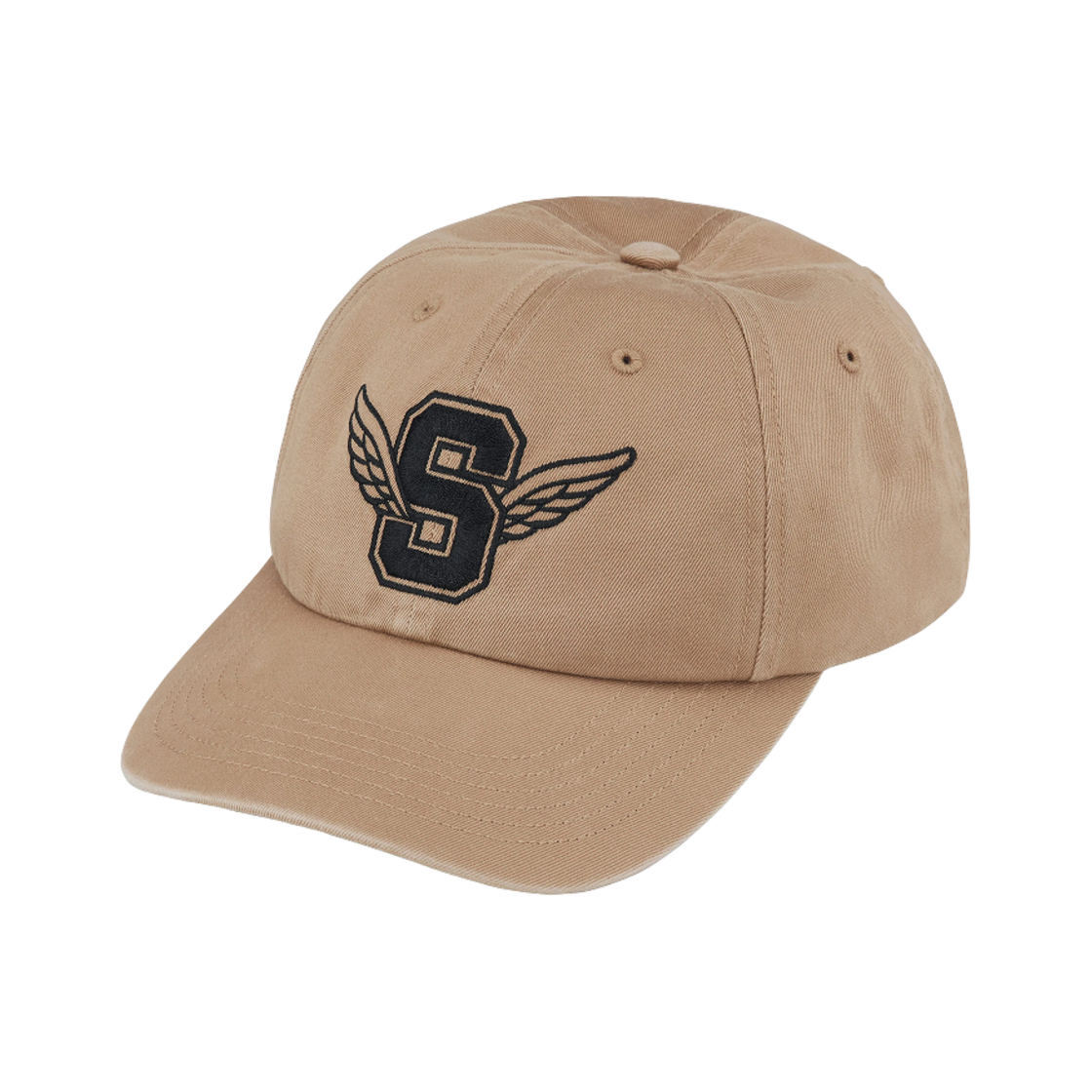 - Supreme Wings Logo 6-Panel Tan - 25SS