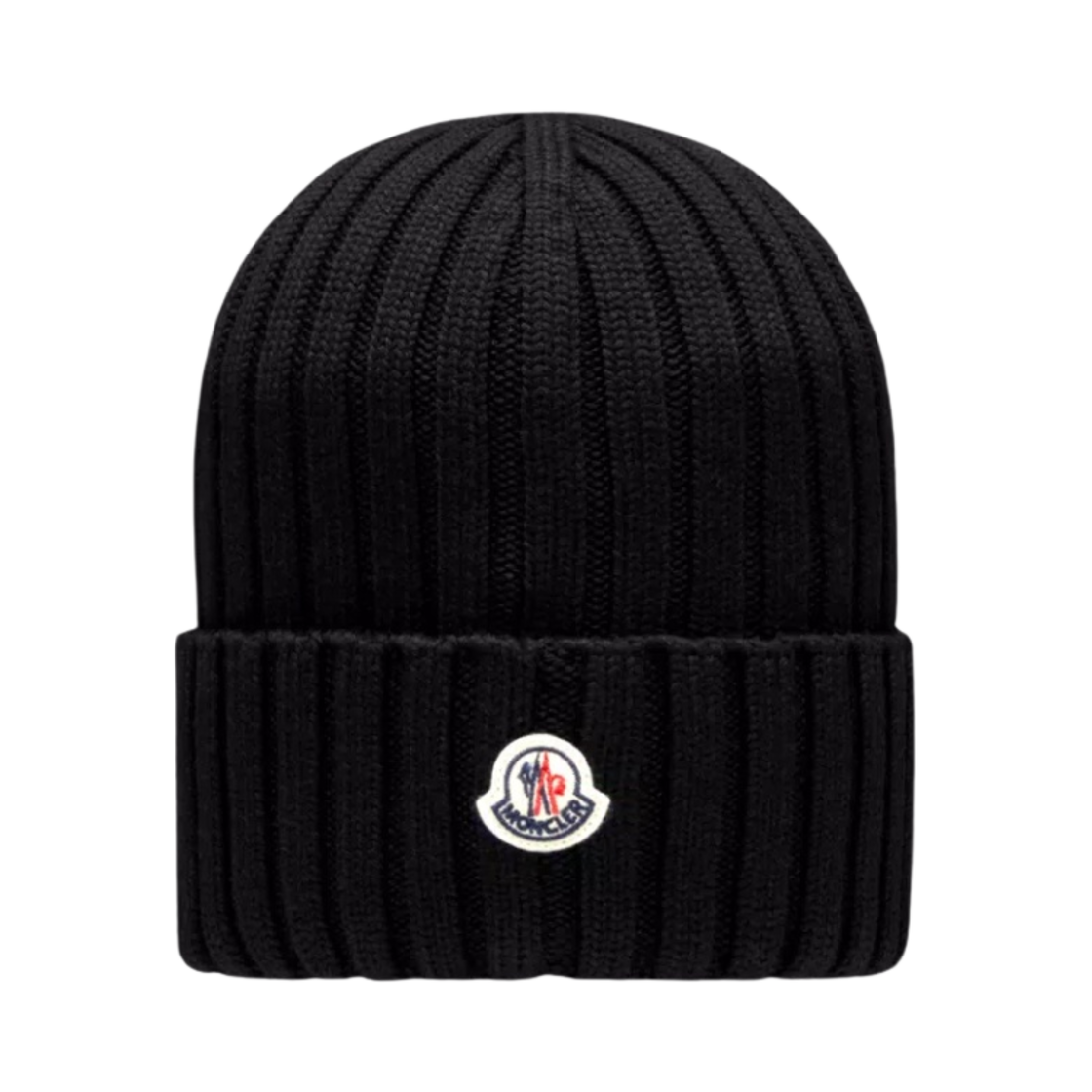 I2-093-3B00036-A9327-999 Moncler Wool Beanie Black - 23FW