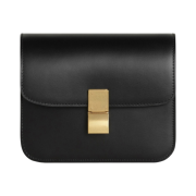 Celine Teen Classic Bag in Box Calfskin Black