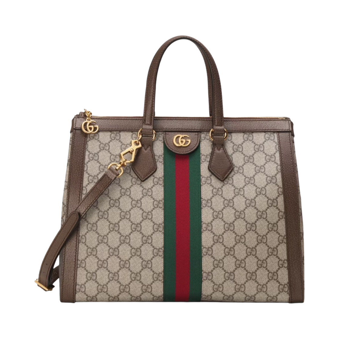 구찌 오피디아 GG 미디움 토트백 베이지 에보니(Gucci Ophidia GG Medium Tote Bag Beige Ebony)