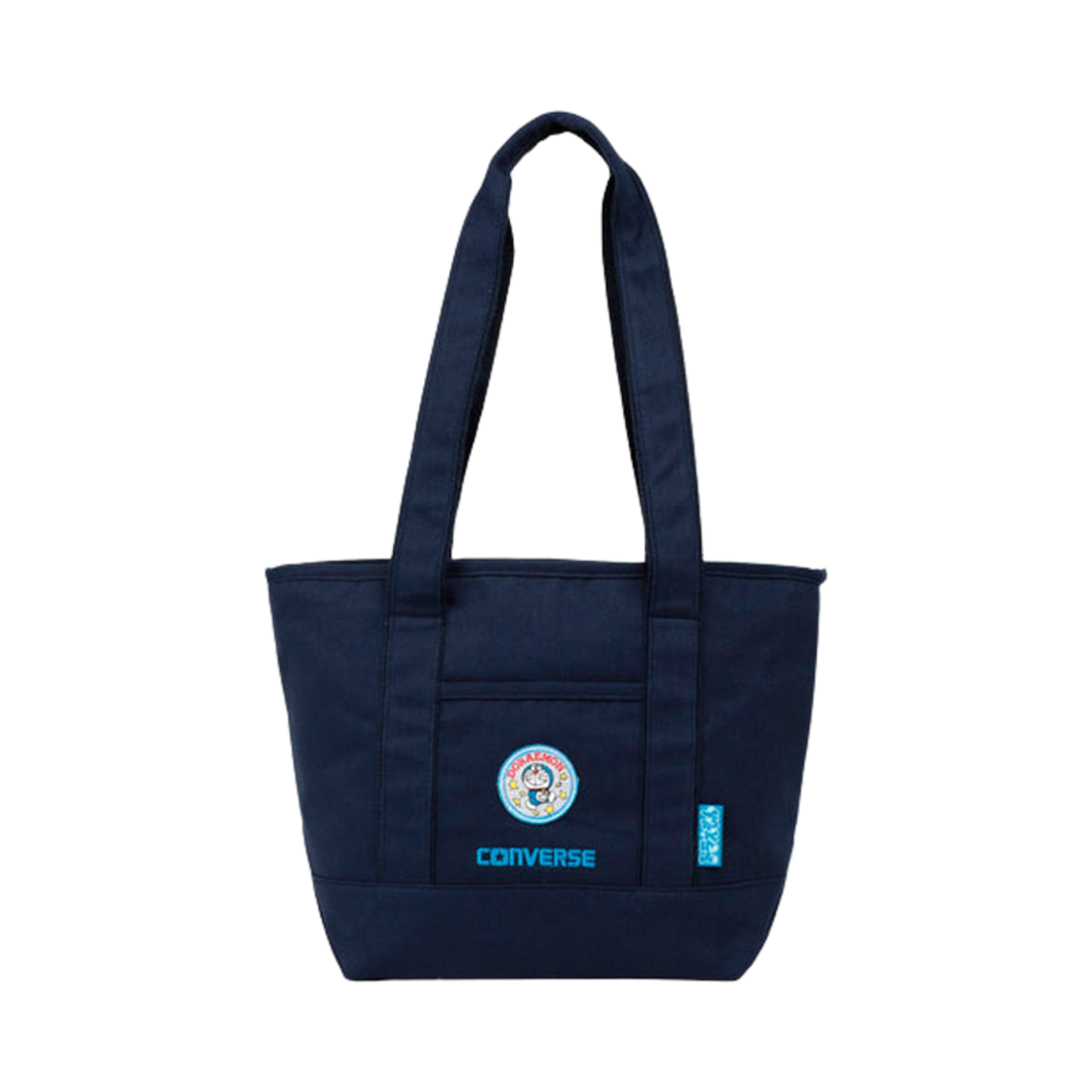 컨버스 x 도라에몽 캔버스 토트백 M 네이비(Converse x Doraemon Canvas Tote Bag M Navy)
