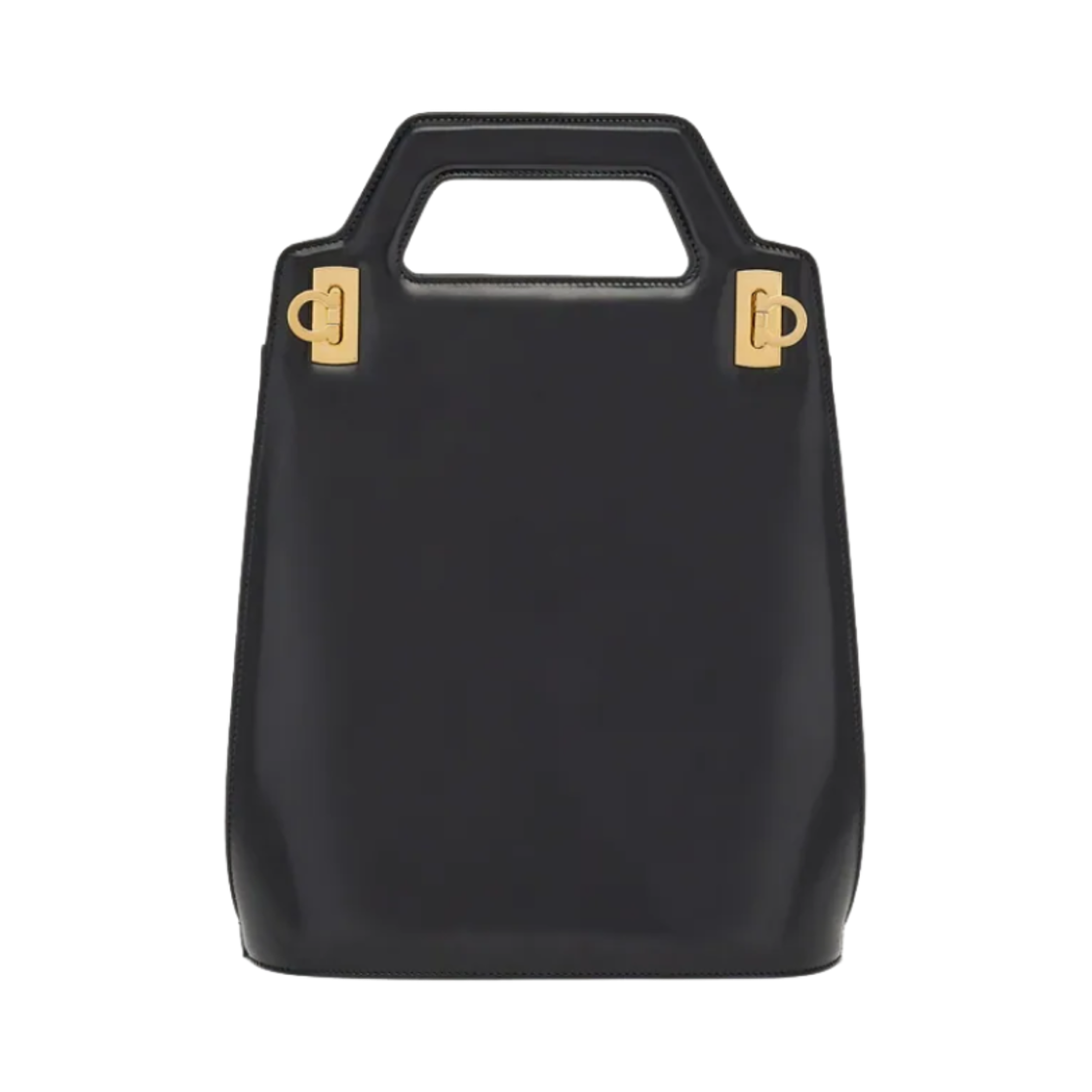 페라가모 완다 노스 사우스 탑 핸들 블랙(Ferragamo Wanda North South Top Handle Black) - 1
