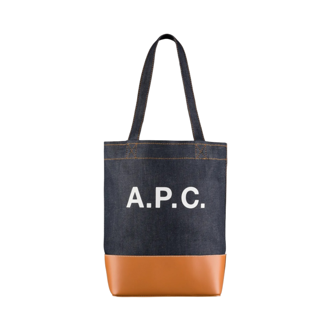 아페쎄 악셀 토트백 데님 카라멜(A.P.C. Axelle Tote Bag Denim Caramel)