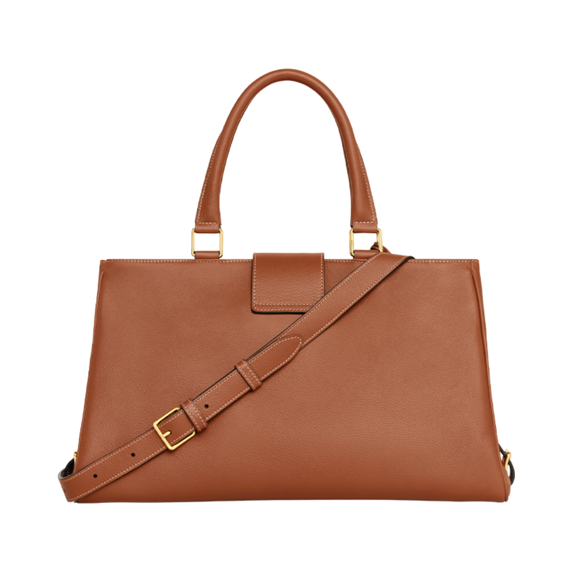 (W) 셀린느 미디움 아폴린 백 서플 카프스킨 탄((W) Celine Medium Appoline Bag in Supple Calfskin Tan) - 3
