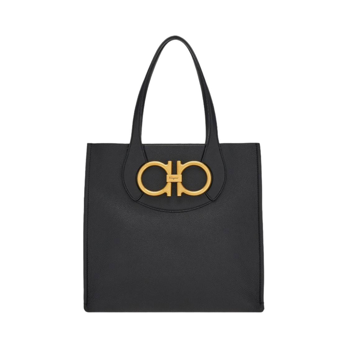 212919-759156 Ferragamo Maxi Gancio Tote Bag Black