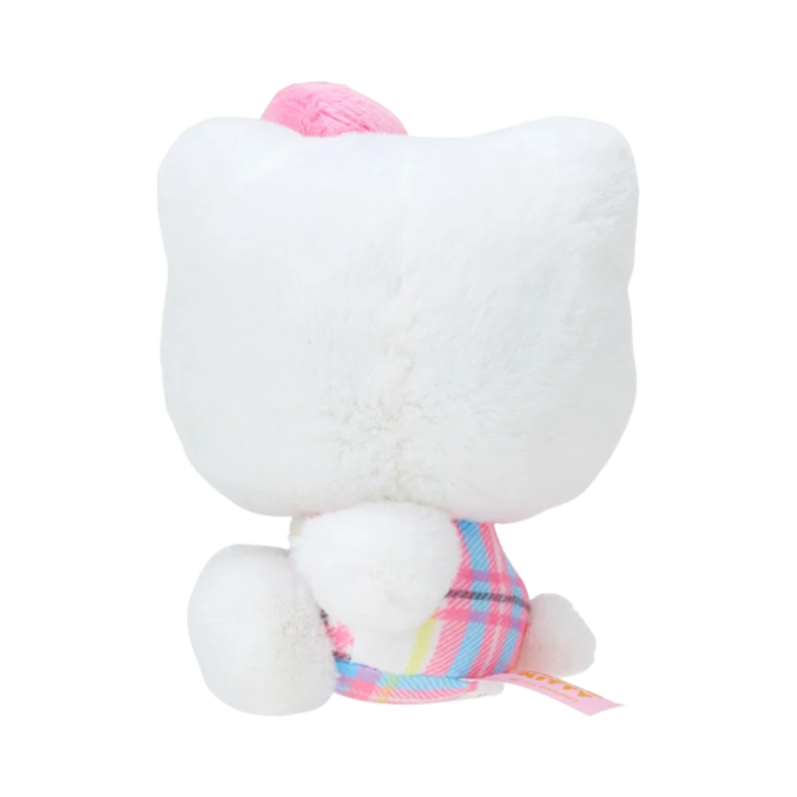 산리오 헬로 키티 애니멀 타탄 봉제 토이 화이트 핑크(Sanrio Hello Kitty Animal Tartan Stuffed Toy White Pink) - 2