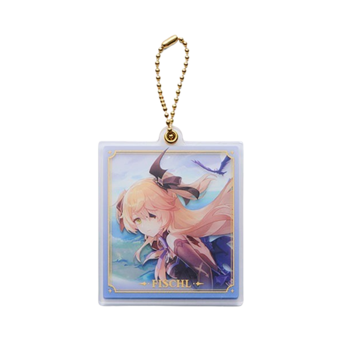 원신 사각 더블 아크릴 키링 피슬