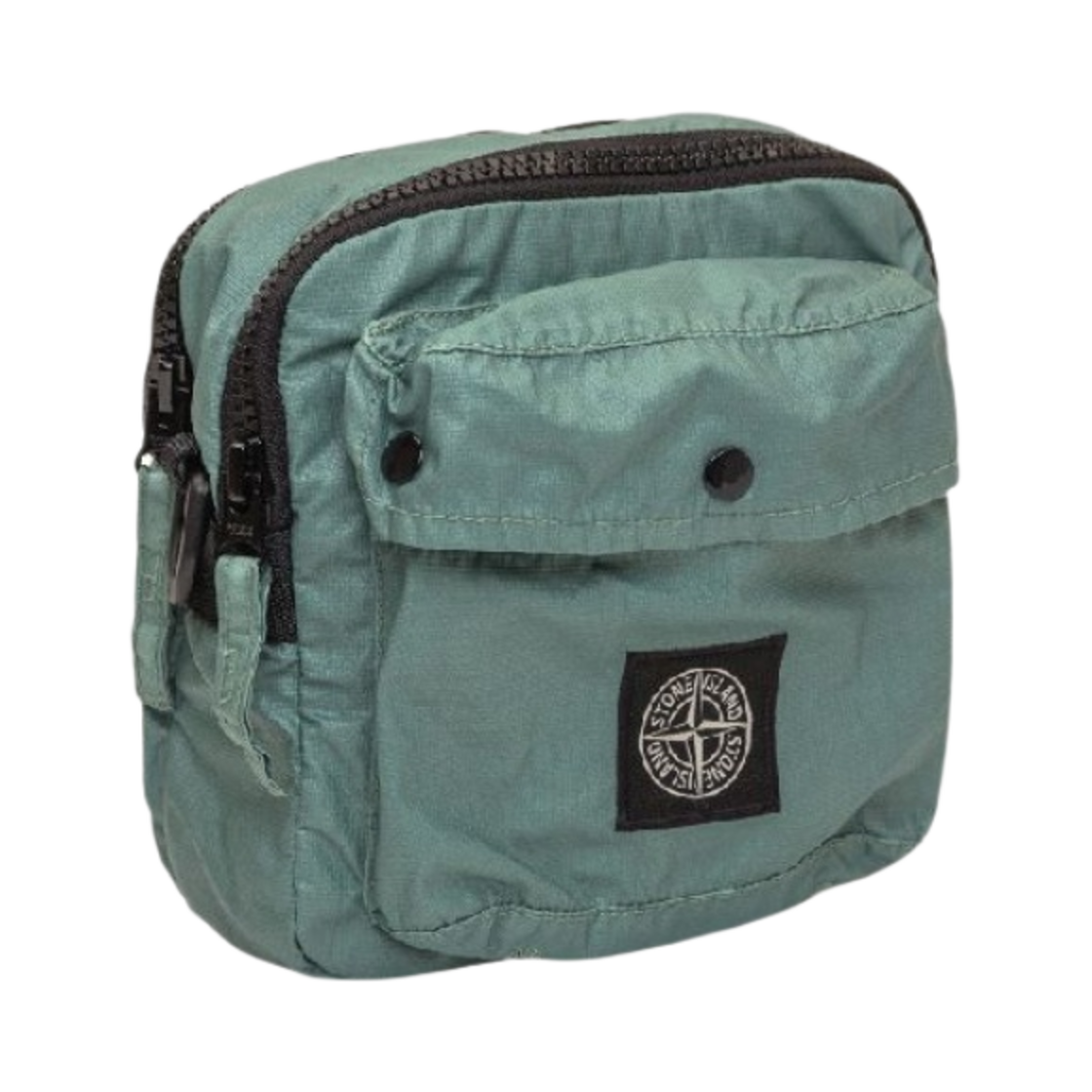 스톤 아일랜드 90270 무솔라 고마타 캔버스 맵 홀더 백 올리브 - 22FW(Stone Island 90270 Mussola Gommata Canvas Map Holder Bag Olive - 22FW) - 2