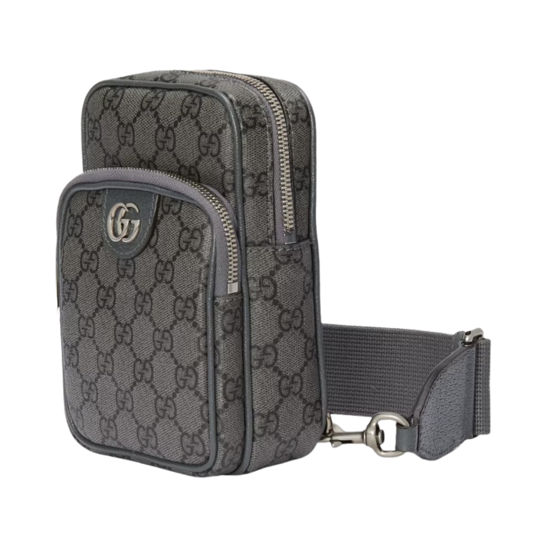 구찌 오피디아 GG 미니백 그레이 블랙 슈프림(Gucci Ophidia GG Mini Bag Grey Black Supreme) - 2