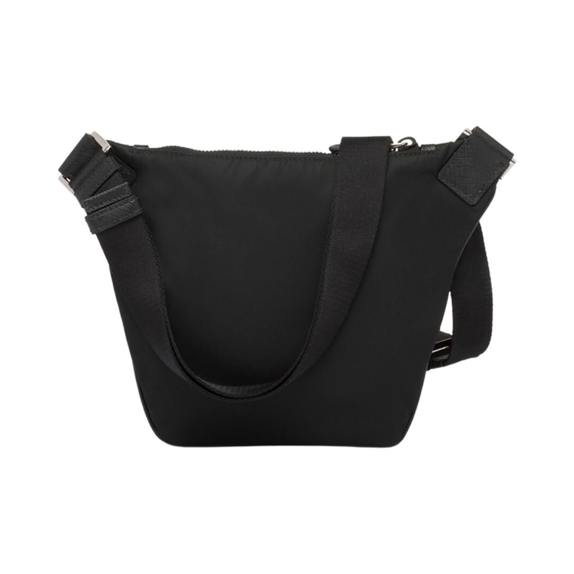 프라다 리나일론 사피아노 레더 숄더백 블랙(Prada Re-Nylon Saffiano Leather Shoulder Bag Black) - 2