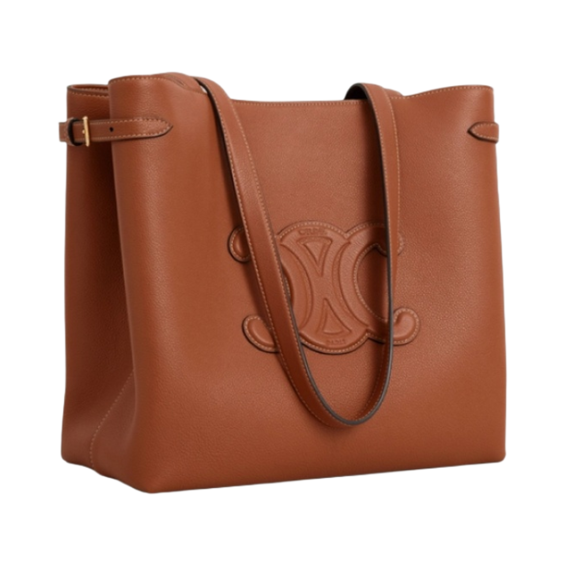 셀린느 미디움 카바스 아나이스 퀴르 트리옹프 그레인드 카프스킨 탄(Celine Medium Cabas Anais Cuir Triomphe in Grained Calfskin Tan) - 3