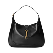 Gucci Jackie 1961 Medium Shoulder Bag Black Leather
