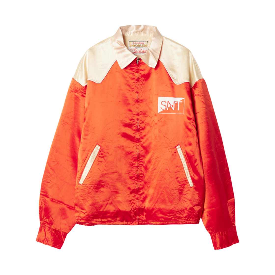 S23-000-070 Saint Mxxxxxx Western Shirt Jacket Red - 23SS