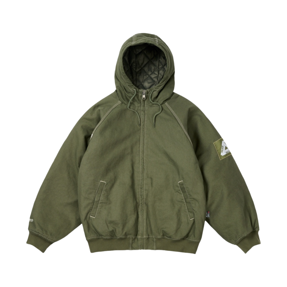 팔라스 10온즈 후디드 자켓 올리브 - 24FW(Palace 10 oz. Hooded Jacket Olive - 24FW)