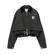 (W) Sacai x Carhartt WIP Canvas MA-1 Jacket Detroit Black