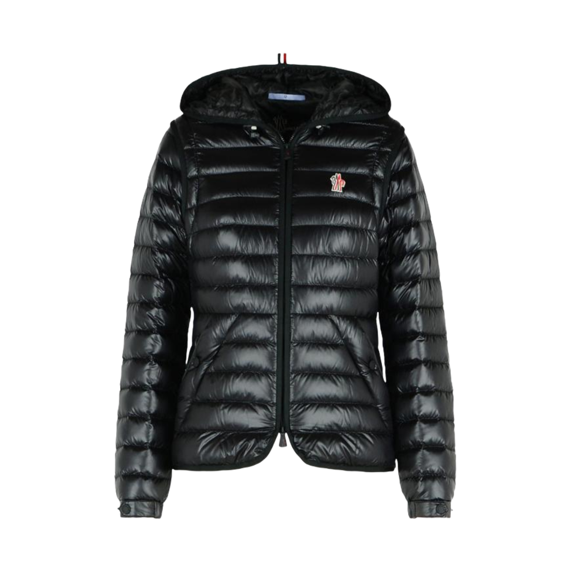 K1-098-1A00008-597X6-999 (W) Moncler Grenoble Karura 2-in-1 Hooded Short Down Jacket Black - 25SS
