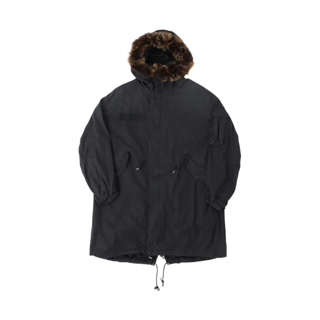 0124205013005 Visvim Six-Five Fishtail Parka Black