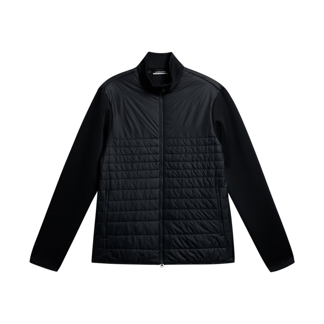 제이린드버그 골프 마르티노 퀼트 하이브리드 자켓 블랙(J.Lindeberg Golf Martino Quilt Hybrid Jacket Black) - 1