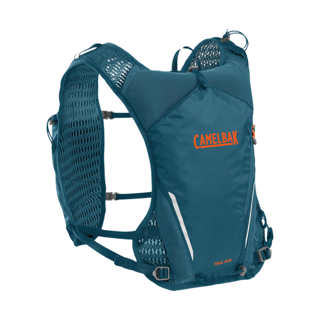 카멜백 트레일 런 베스트 커세어 틸 (500ml 퀵 스토우 플라스크 2개 포함)(Camelbak Trail Run Vest Corsair Teal (With Set of 2 500ml Quick Stow Flasks))
