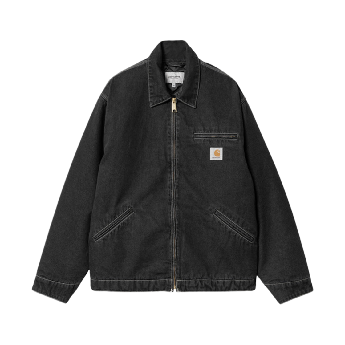 칼하트 WIP 노르코 데님 OG 디트로이트 자켓 블랙 스톤 워시드(Carhartt WIP Norco Denim OG Detroit Jacket Black Stone Washed)