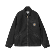 Carhartt WIP Norco Denim OG Detroit Jacket Black Stone Washed