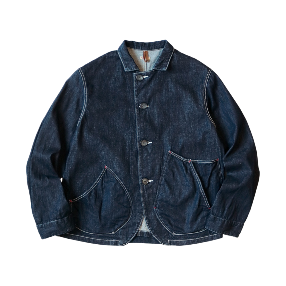 캐피탈 11.5온즈 데님 & 8온즈 데님 애플 맨 커버롤 인디고(Kapital 11.5 oz. Denim & 8 oz. Denim Apple Man Coverall Indigo)