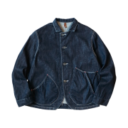 Kapital 11.5 oz. Denim & 8 oz. Denim Apple Man Coverall Indigo