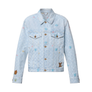 Louis Vuitton Monogram Denim Jacket Indigo
