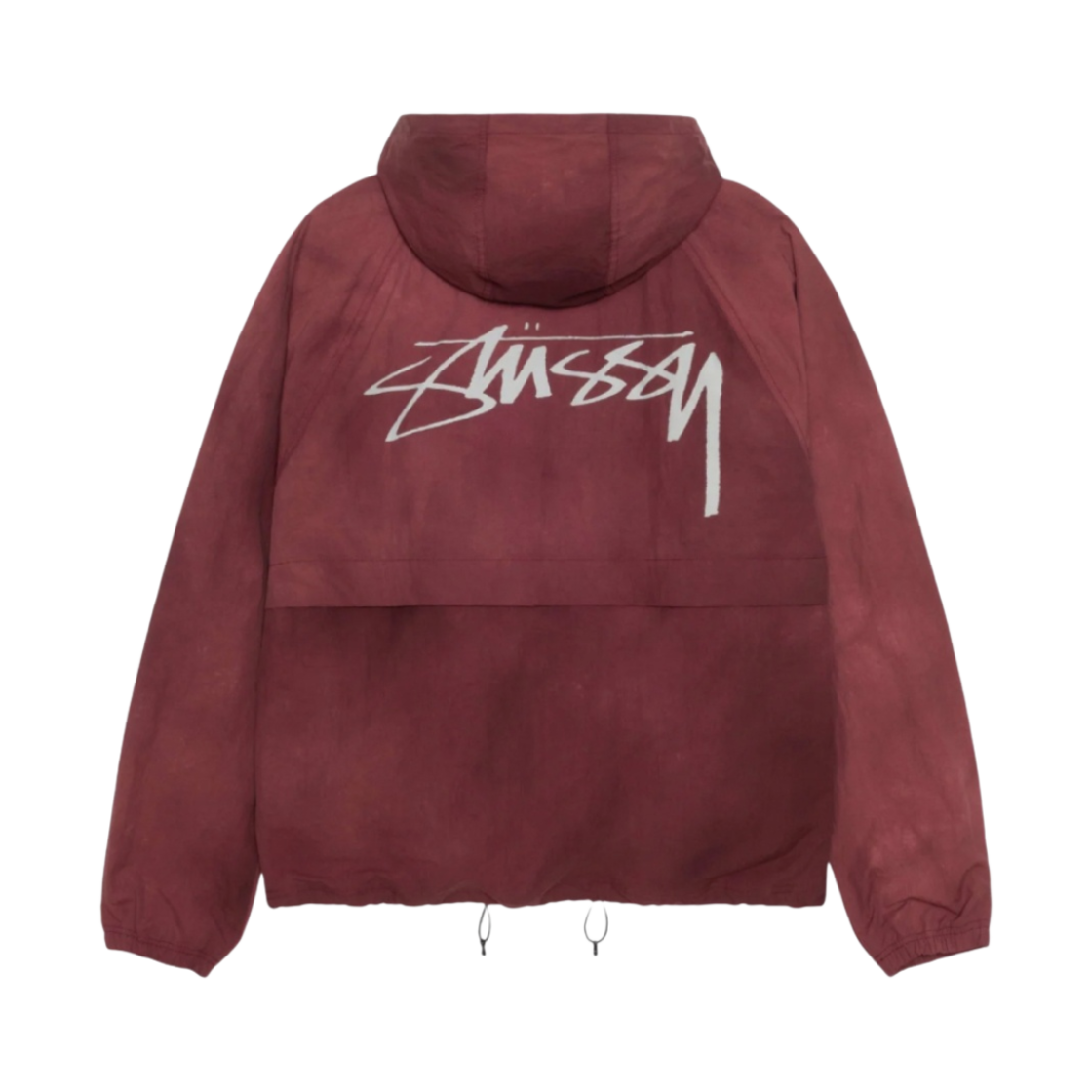 ★Stussy Wave Dye Beach Shell Jacket Persimmon★ 스투시 웨이브 다이 비치 쉘 자켓 퍼시몬 | Stussy | KREAM