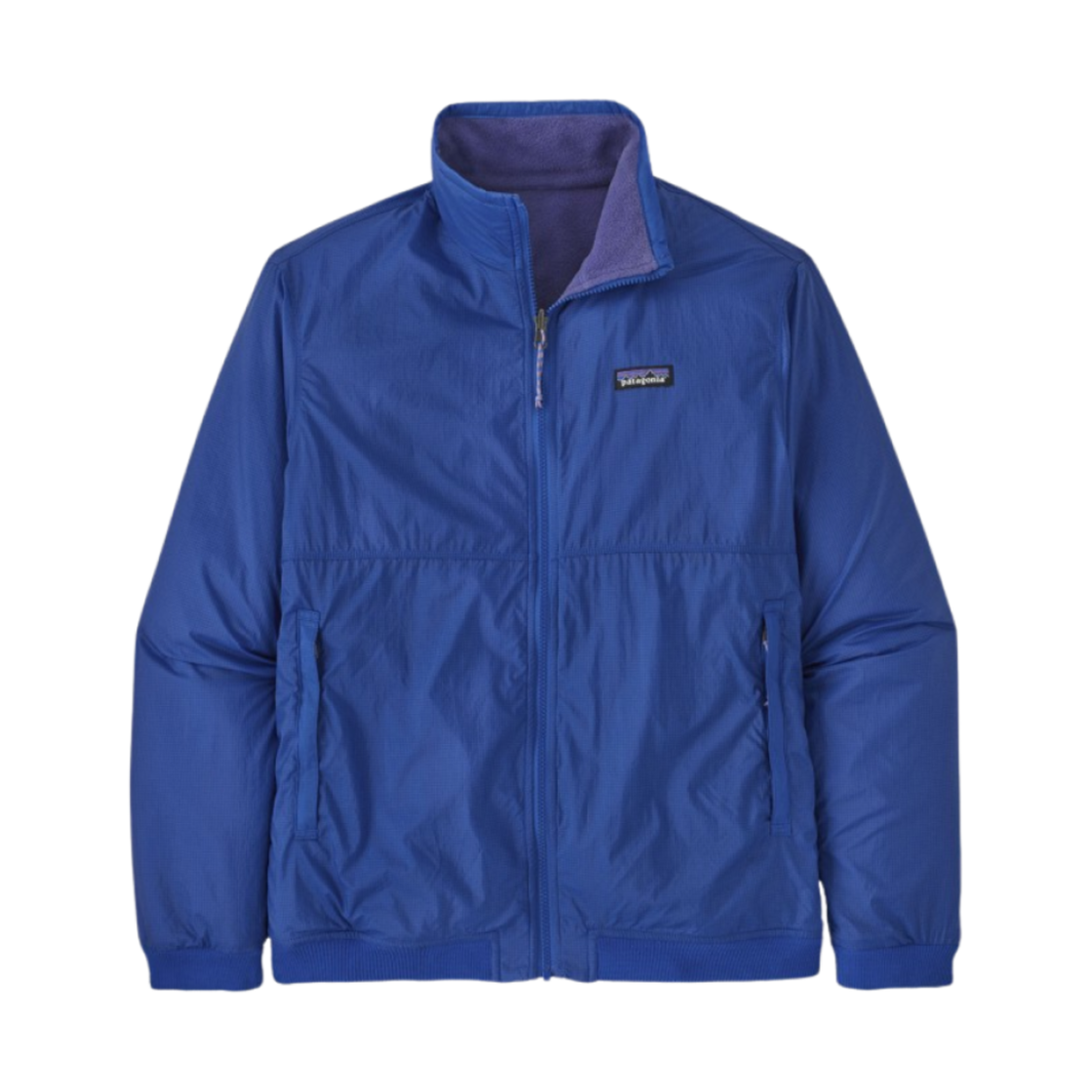 파타고니아 리버시블 쉘 마이크로디니 자켓 바이유 블루