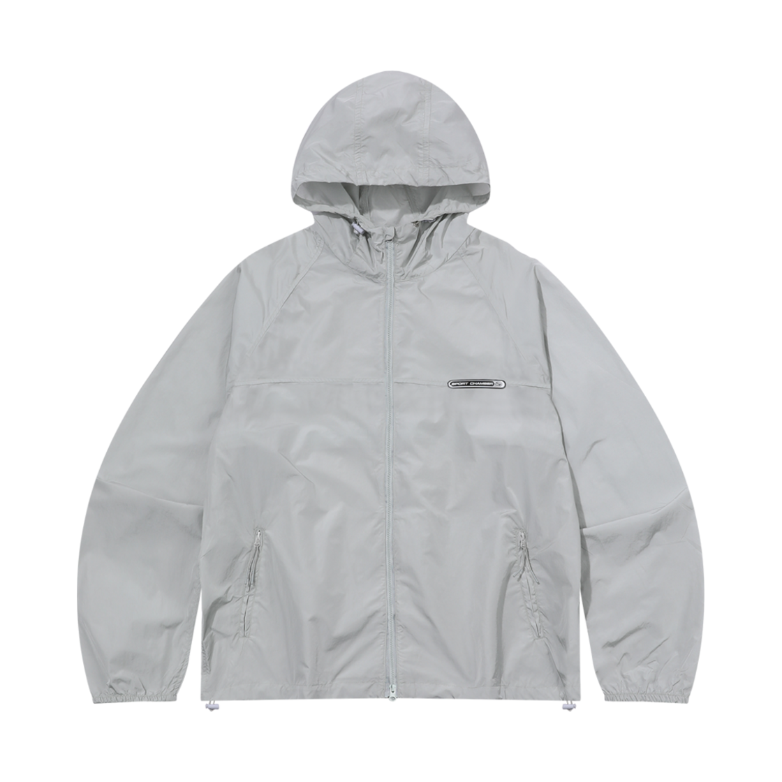 스포츠챔버 SC 라인 심볼 윈드브레이커 실버(SPORT CHAMBER SC Line Symbol Windbreaker Silver)