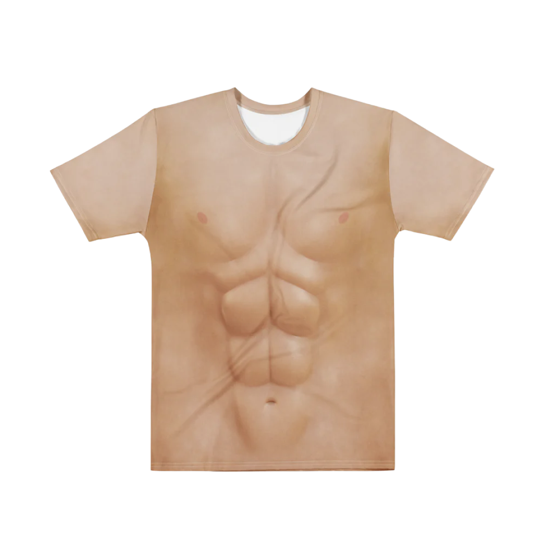 케이팝 데몬 헌터스 애비 사자 Abs 티셔츠 베이지(KPop Demon Hunters Abby Saja Abs T-Shirt Beige)